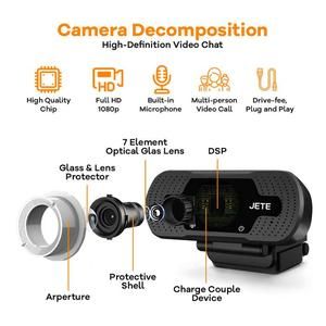 Webcam Jete W7 1080 HD With Mic - Webcam HD - Garansi Resmi 2 Tahun_3