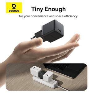 Baseus Palm Fast Charger 1C 30W Kepala Charger EU -  Adaptor Type C 30W CHARGER _4