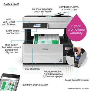 Printer Epson L6460 Print Scan Copy Wi-Fi L-6460 Duplex with ADF_2