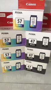 PAKET TINTA CATRIDGE CANON PG-47 CL-57 BLACK COLOUR PG47 CL57 ORIGINAL_2