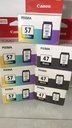 PAKET TINTA CATRIDGE CANON PG-47 CL-57 BLACK COLOUR PG47 CL57 ORIGINAL_2