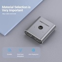 VENTION HDMI 2.0 Switcher Splitter 2 in 1 Out / 1 in 2 Out Bi-Directional - AFU_2