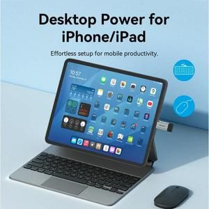 Vention USB-A Female to Lightning Male OTG Adapter For Iphone PD Power Supply Ad_4