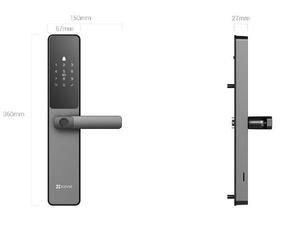 Ezviz DL05 Smart Fingerprint Door Lock Handle Kunci Pintu Doorlock DL-05 Alarm D_3
