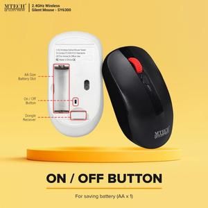 Mouse Wireless M-Tech SY-6300 Silent Click 2.4Ghz - Mouse Wireless murah_2