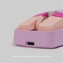 Mouse REXUS Wireless + Bluetooth Office Retro QB400 Recharge Battery - QB 400_3