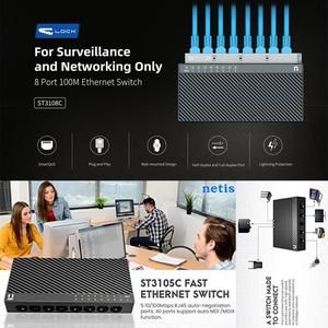 Netis Ethernet Switch ST3108C 8 Port RJ45 100M Fast Promo Beli 2 Pcs_3