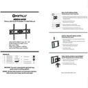 BRACKET TV LED LCD MONITOR 32"-65" OXIMUS AQUILA 6450 WALL MOUNT TILT - AQUILA 6_3