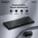 ROBOT KM3500 / KM-3500 Portable Mini Wireless Set Combo Keyboard and Mouse_2