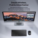 ROBOT KM3500 / KM-3500 Portable Mini Wireless Set Combo Keyboard and Mouse_3