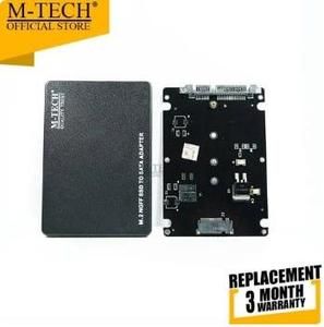M-TECH B Key M2 M.2 NGFF SSD to SATA 3.0 Case Mtech Converter SSD M.2/M2 NGFF TO_2