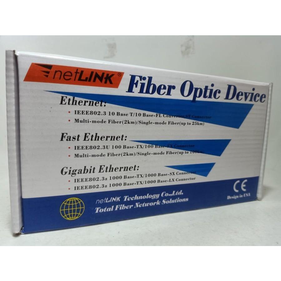 Media Converter Netlink Gigabit Lan 10/100/1000 To RJ45 Netlink  HTB-GS03 | HTBG_5