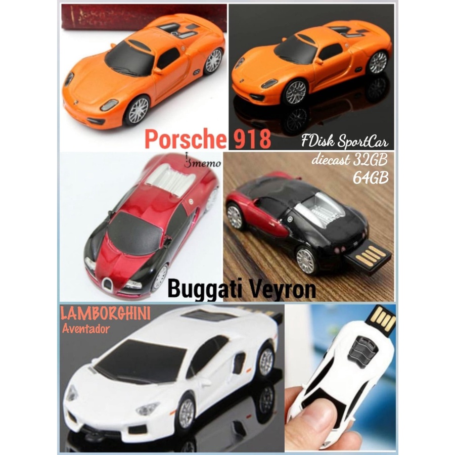 Flashdisk Karakter Wheel Car Flashdisk Mobil 32GB 64GB USB 2.0_3