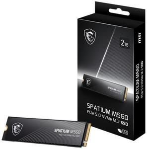 SSD MSI SPATIUM M560 1TB / 2TB  PCIe 5.0 NVMe M.2 2280_2