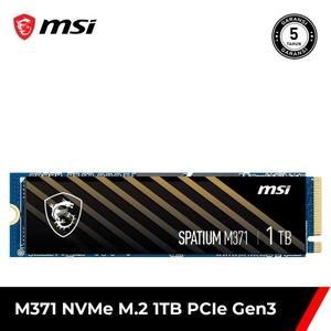 MSI Spatium M371 NVMe M.2 SSD 500GB / 1TB M.2 PCIe Gen 3 Internal Storage Drive_2