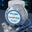 Konektor Rj 45 IP-LINK RJ45 CAT6 CAT5 BESI ANTI GAGAL TEMBUS CONNECTOR Konektor _3