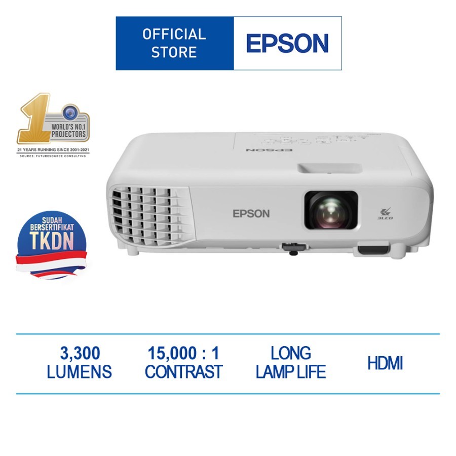 Projector EB E600 TKDN XGA 3400 Lumens HDMI 3LCD_2