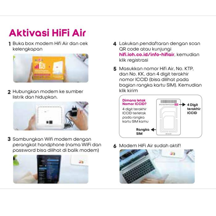 Hifi Air HKM 131 Pro Modem Wifi 4G Unlock All Operator Kuota 215GB Setahun Tanpa_5