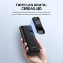 ROBOT Power Bank RT102 10000mAh 15W Dual Port Type C Micro USB Fast Charging Hit_4