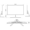Dahua Monitor DHI-LM22-A200Y 22" Full HD 100Hz HDMI VGA Speaker_4