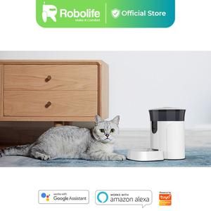 Robolife Dispenser Makanan Otomatis Anjing/Kucing Smart Pet Food Feeder Robolife_3