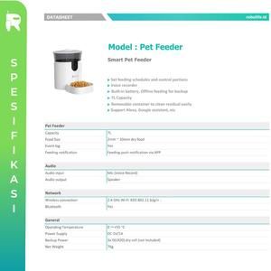Robolife Dispenser Makanan Otomatis Anjing/Kucing Smart Pet Food Feeder Robolife_5