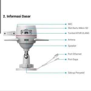 EZVIZ H3C 2MP 4MP COLOR NIGHT MALAM WARNA KAMERA CCTV WIFI EZVIZ H3C 4MP FULL CO_2