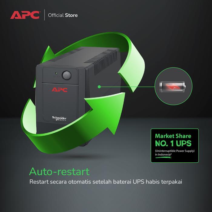 UPS APC Easy UPS BVG 900VA 480W BVG900I-GR Tower 230V Schuko AVR_2