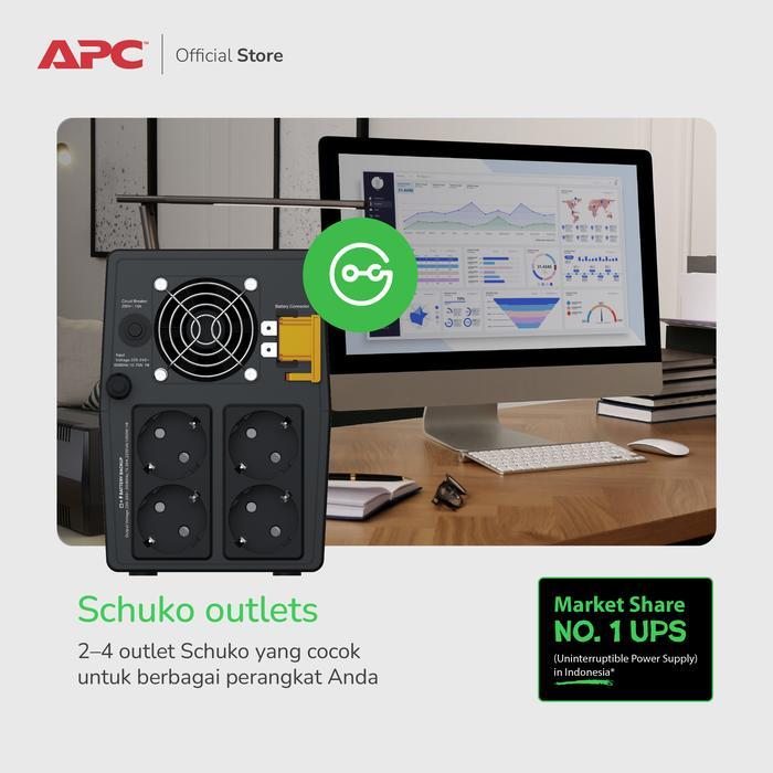 UPS APC Easy UPS BVG 900VA 480W BVG900I-GR Tower 230V Schuko AVR_3