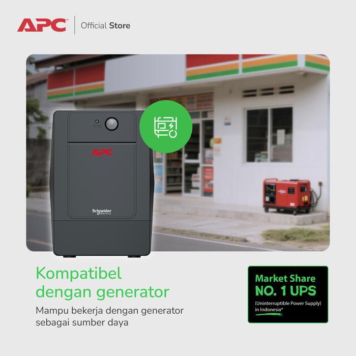 UPS APC Easy UPS BVG 900VA 480W BVG900I-GR Tower 230V Schuko AVR_4