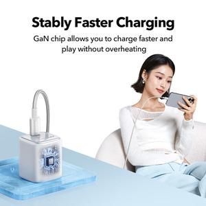 Anker Wall Charger GaN Adaptor USB Type C Fast Charging PD 30W Ice Cooled bundle_3