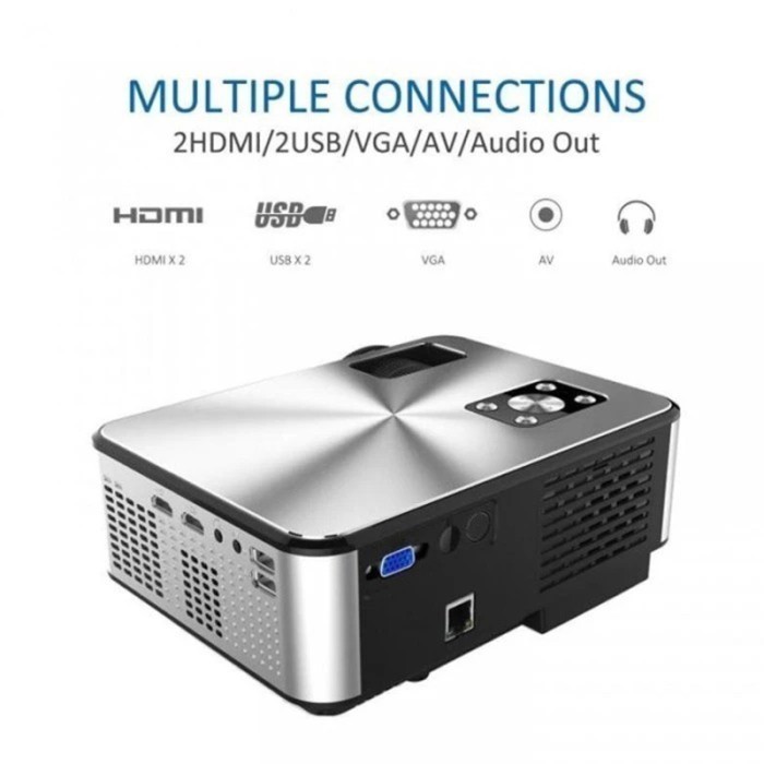Proyektor Cheerlux C9 Android Wifi ULTIMATE 2800 Lumen Projector_2