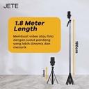 JETE Tripod Bluetooth Tongsis Selfie Stick 1,8m + Remote Tripod 2 in 1JETE H15 -_3
