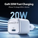 Charger Anker Zolo GaN 20W Adaptor Kepala Charger Type C to Lightning PD Ice-Coo_3