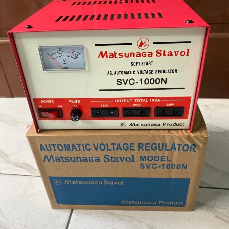 STABILIZER MATSUNAGA STAVOLT 1000VA STAVOLT MATSUNAGA 1000VA_3