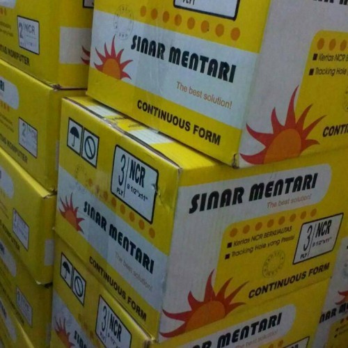 Kertas Continuous Form Sinar Mentari 4PLY 9 1/2X11" : 4 WARTEL_2