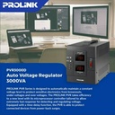 Stabilizer PROLINK PVR3000D AVR Relay Controlled PVR Series 3000VA_2