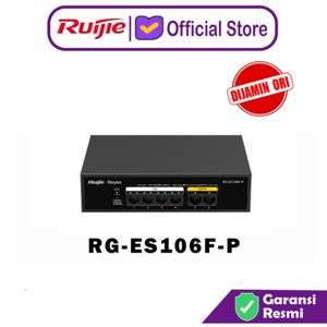 Ruijie RG-ES106F-P, Switch PoE Unmanage 6 Port  (4+2P) 10/100 Mbps Besi_2