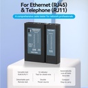 VENTION Manual Network Cable Tester Ethernet RJ45/RJ11 Black - KEF_2