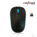 MOUSE WIRELESS BLUETOOTH ADVANCE W10 2.4G 1600 DPI switchable_3