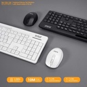 Combo Keyboard Mouse Wireless Rexus KM8 Mouse & Keyboard Bundle_3