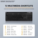 Combo Keyboard Mouse Wireless Rexus KM8 Mouse & Keyboard Bundle_5