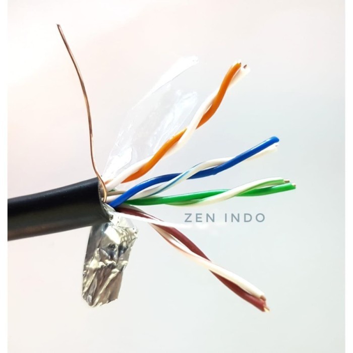 Zimmlink Kabel Lan FTP Cat5e / Cat 5 / Cat 5e Outdoor Zimlink 305 meter_2