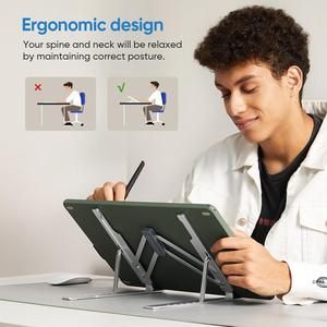 DUDUKAN  TABLET XPPEN | XP-PEN ACS05 PORTABLE STAND FOR 12-16 INCH DISPLAY_4