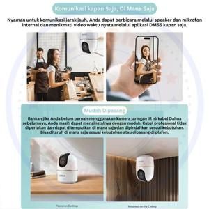 IP Camera CCTV Dahua Hero A1 3MP Indoor WiFi Pan & Tilt Network Camera DH-H3A_3