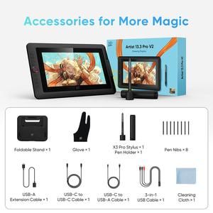 XPPen Artist 13.3 Pro V2 13.3 Inch Drawing Monitor Pen Display Full-Laminated Gr_5