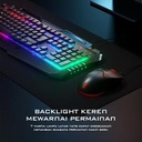 GAMEN Gaming Mouse Keyboard Combo Station II Black (RGB BackLight)_2
