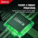 GAMEN Pro Wired Mouse GM310 RGB 7200 DPI With 6 Macro Button Original_3