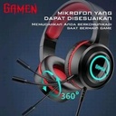 GAMEN Headset G100 Headphone Gaming Black 3D Sound With Mic For PC_3