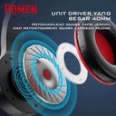 GAMEN Headset G100 Headphone Gaming Black 3D Sound With Mic For PC_4